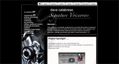 Desktop Screenshot of davecalabrese.com